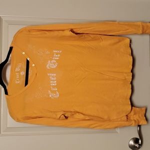 CRUEL Girl Long Sleeve Rhinestone Tee